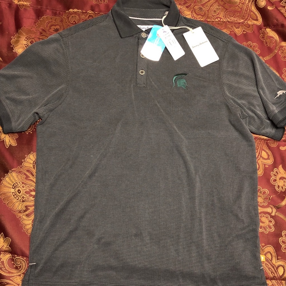 Michigan State Spartans Tommy Bahama Polo Shirt
